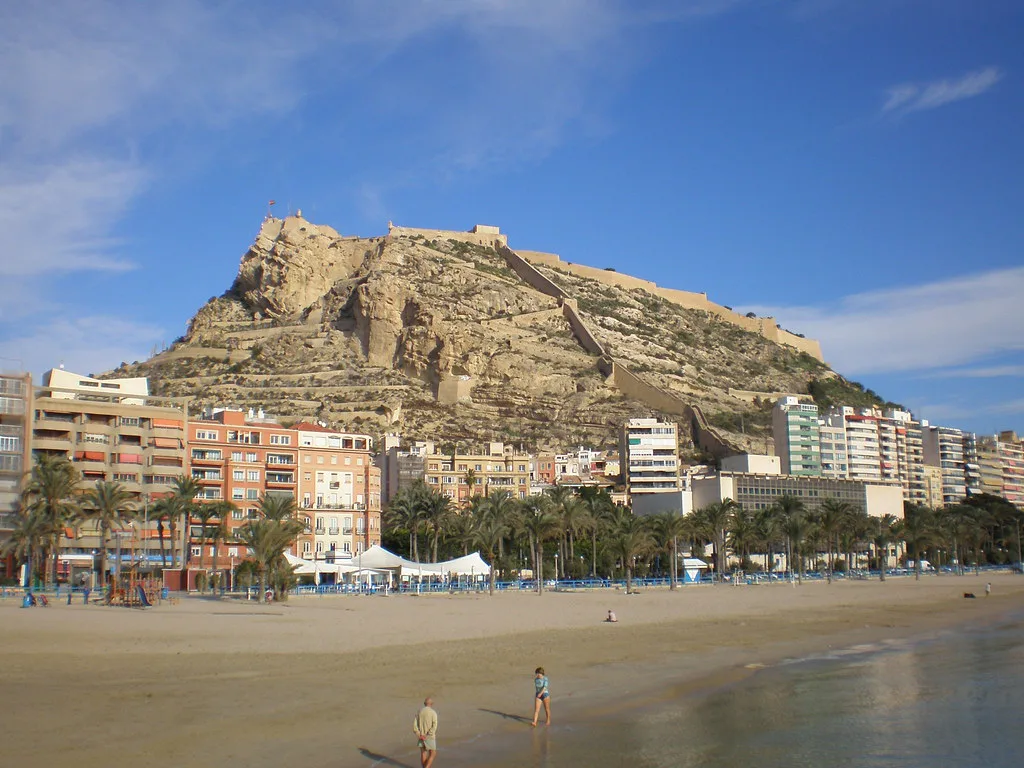 Street in Alicante, Spain