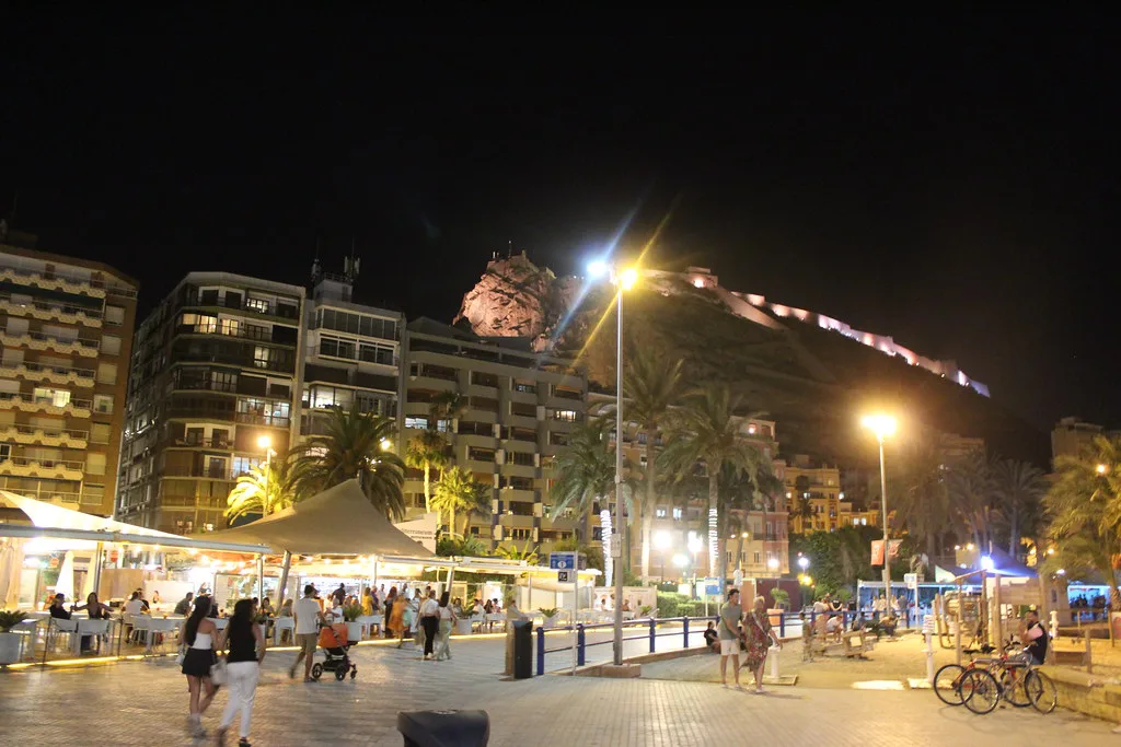 Alicante Seafront - night