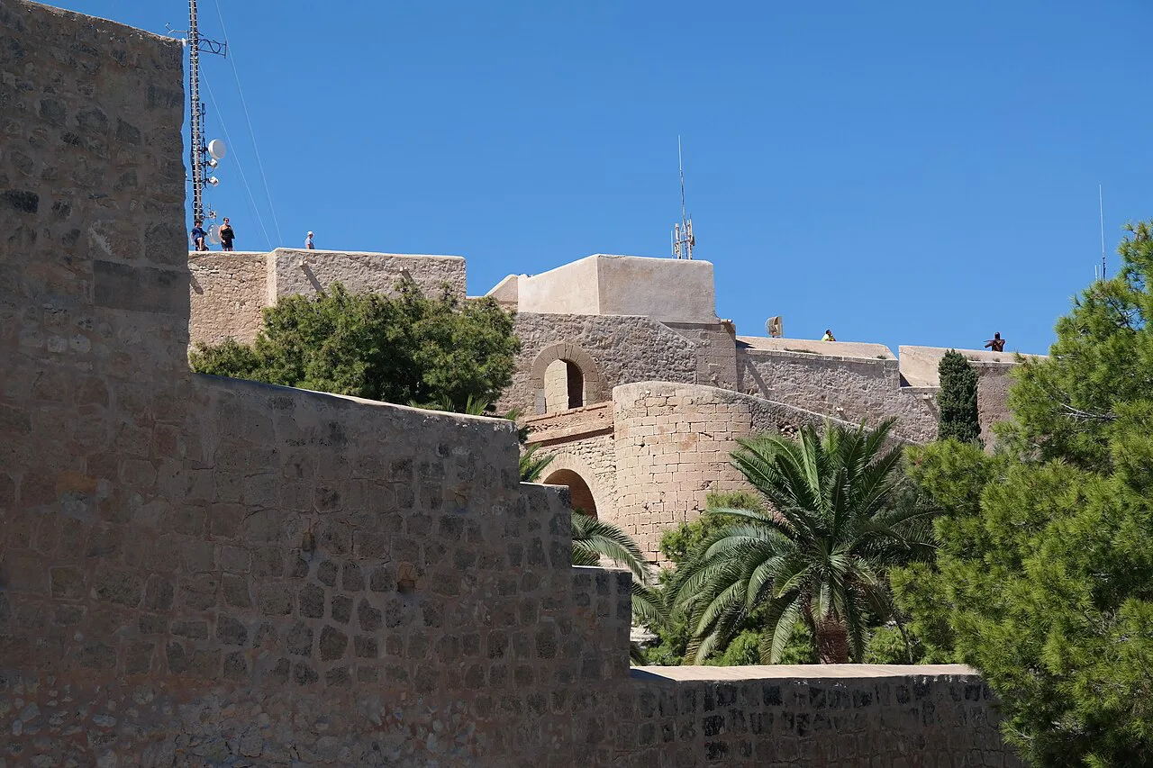 Santa Bárbara Castle in Alicante September