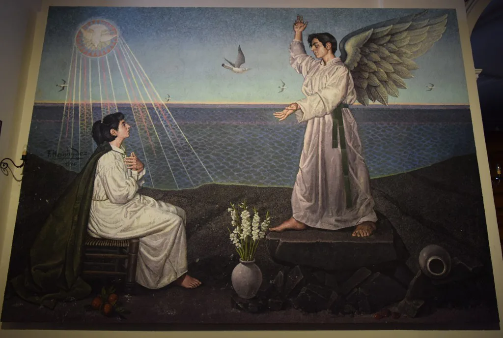 La Annunciation - Francesco Hernandez Diaz - Iglesia de El Salvador, Nerja