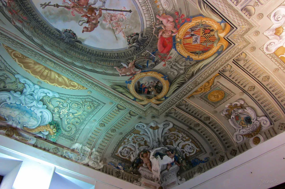 Vestuary Ceiling by Claudio Coello, Toledo