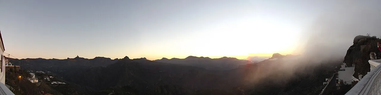 Gran Canaria Spain Panorama of a landscape