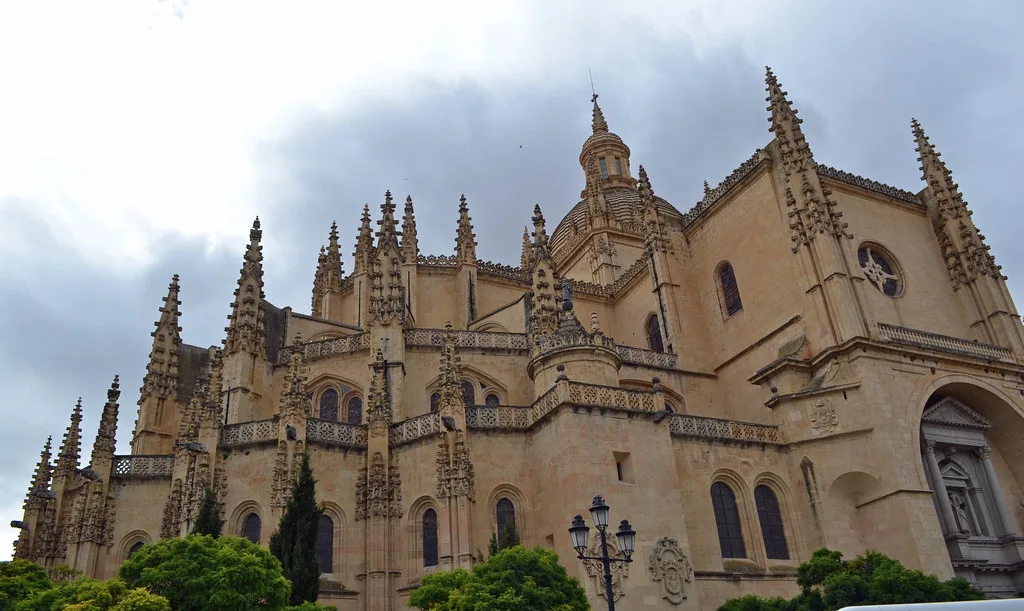 the Cathedral in Segovia