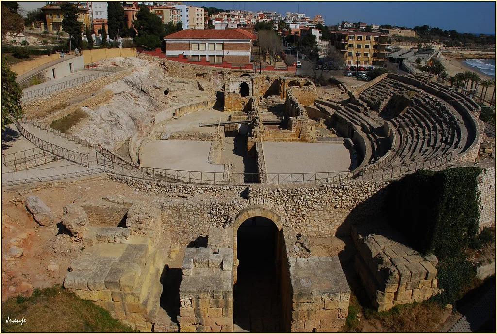 🇪🇸 🇪🇺 Anfiteatro Romano (Tarragona, Cataluña, España, 10-3- ) ⭐⭐⭐⭐⭐