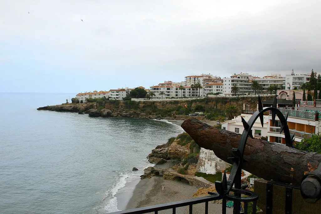 Street in Nerja, Spain
