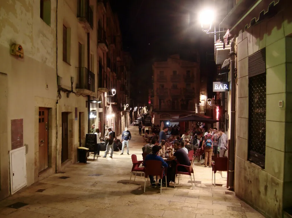 Street in Tarragona, Spain