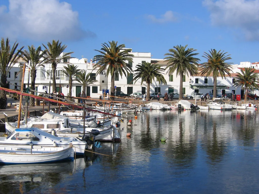 Street in Menorca, Spain