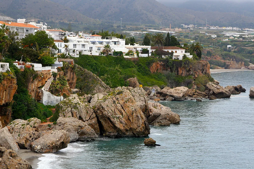 Street in Nerja, Spain