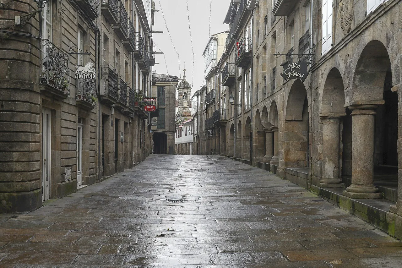 Rúa Nova. Santiago de Compostela. Galiza