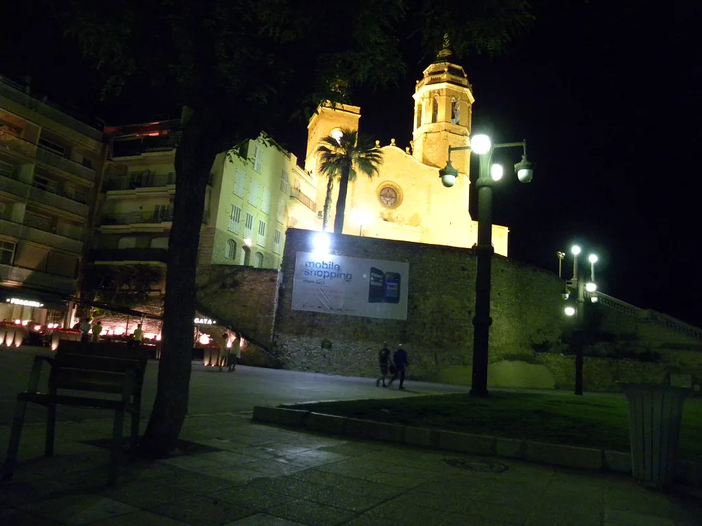 Street in Sitges, Spain