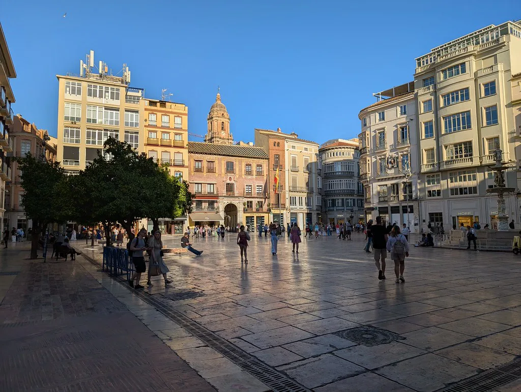View of Málaga, Spain