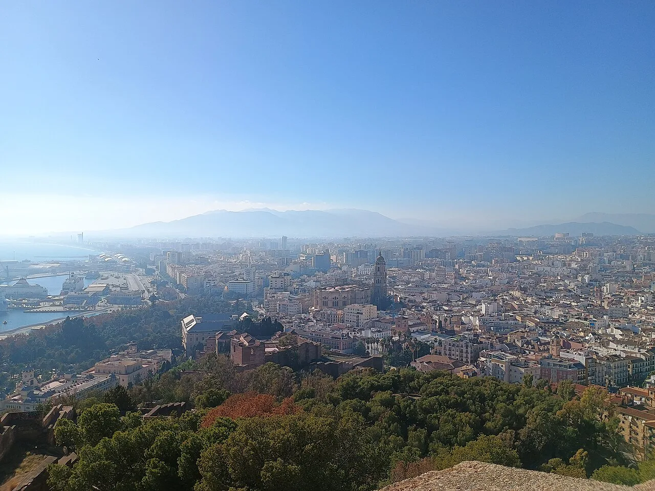 View of Malaga, Spain