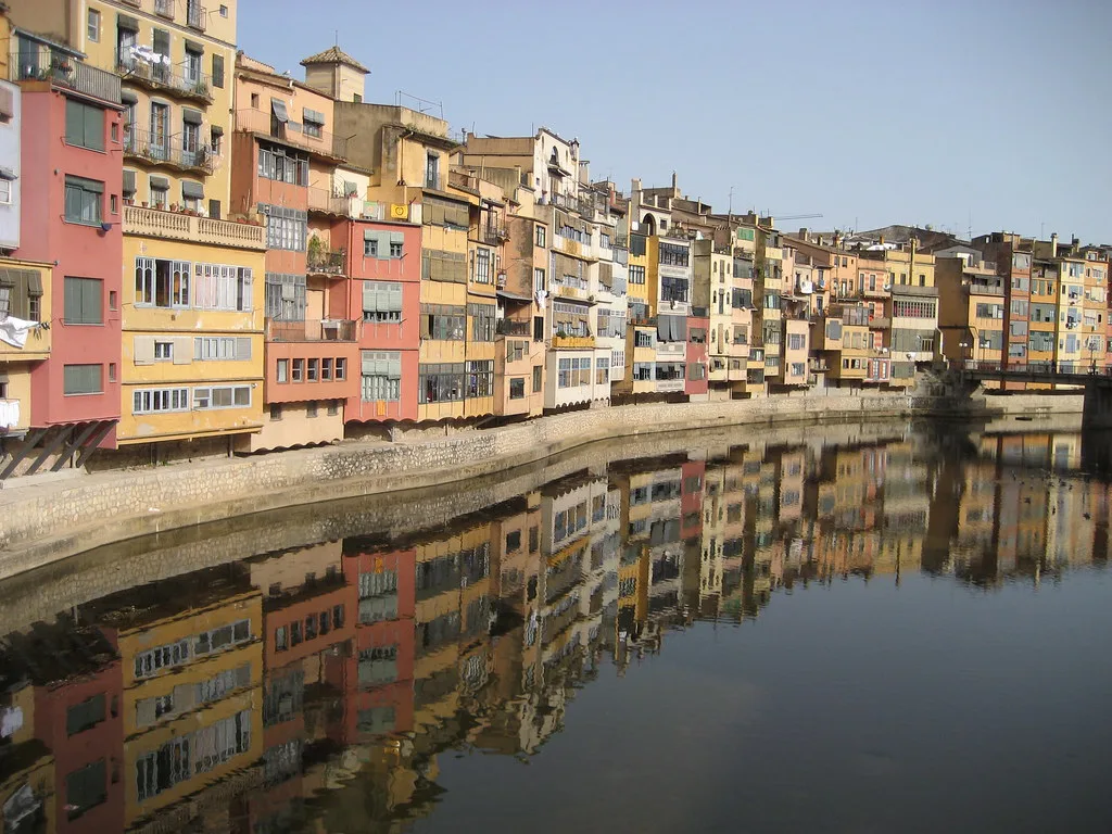 Street in Girona, Spain