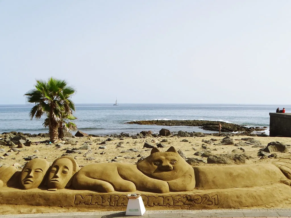 Maspalomas Beach (Gran Canaria-Spain)