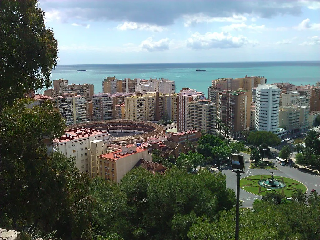 Destination view: Malaga, Spain. Resized and converted to WebP.