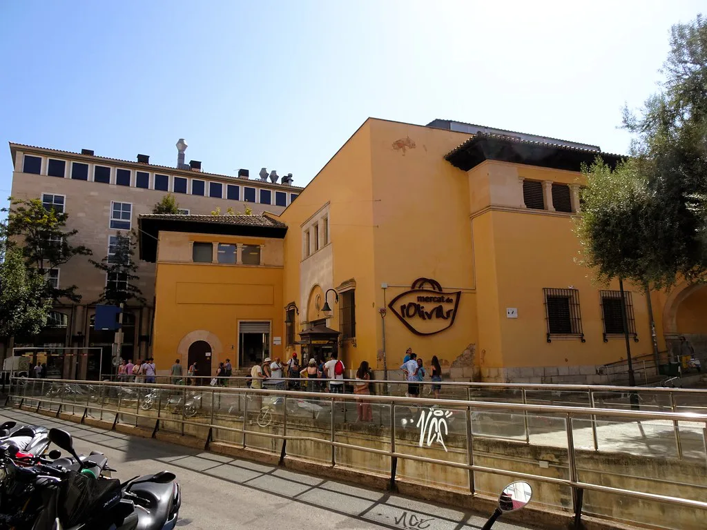 Venue view: Mercat de l'Olivar, Palma de Mallorca, Illes Balears, Spain.