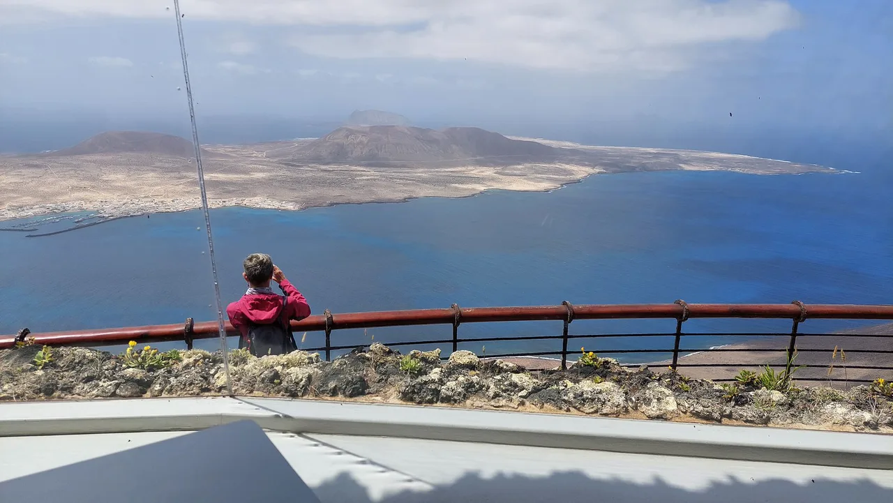 Venue view: Mirador del Río, Lanzarote.