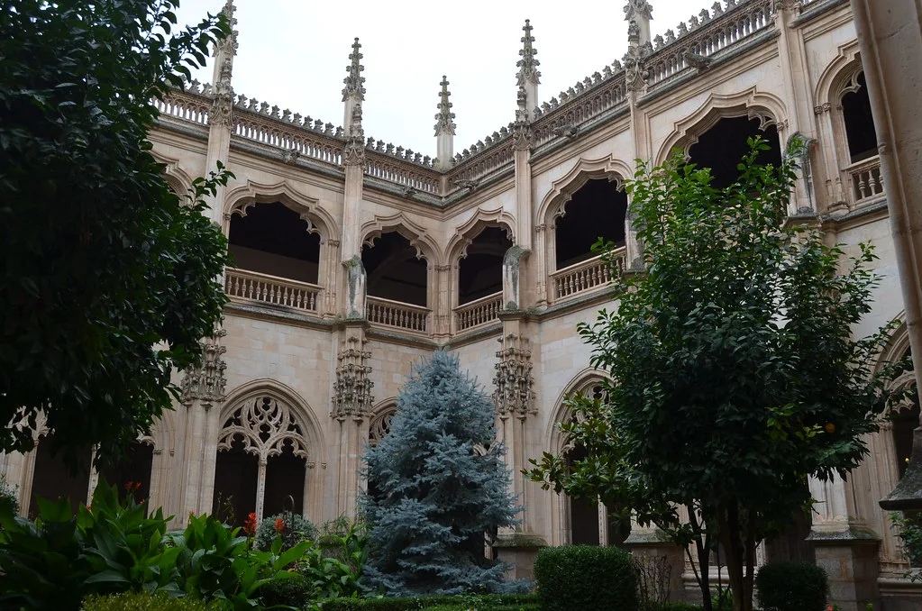 Venue view: the Monasterio de San Juan de los Reyes in Toledo, Spain.