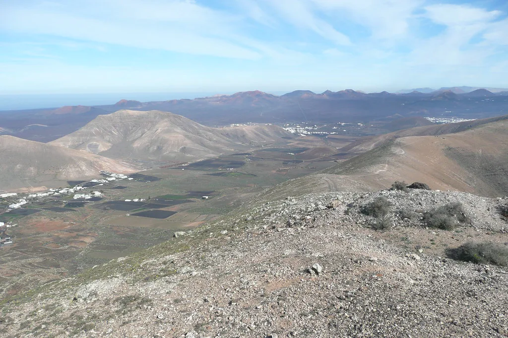 Yaiza from the Atalaya de Femes walk, Lanzarote