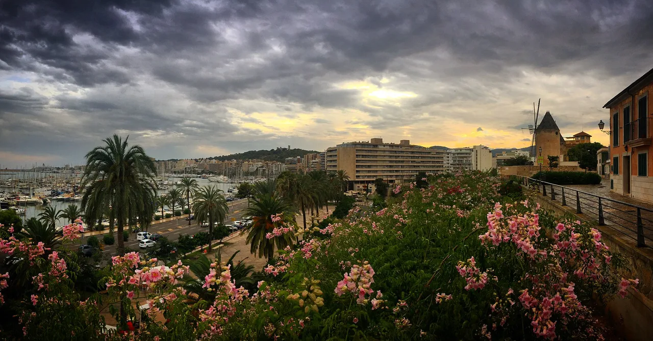 View of Palma, Spain