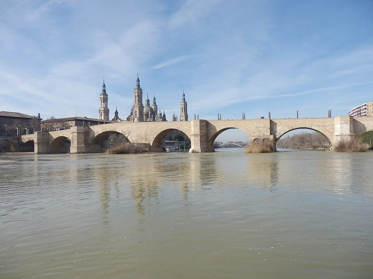 View of Zaragoza, Spain