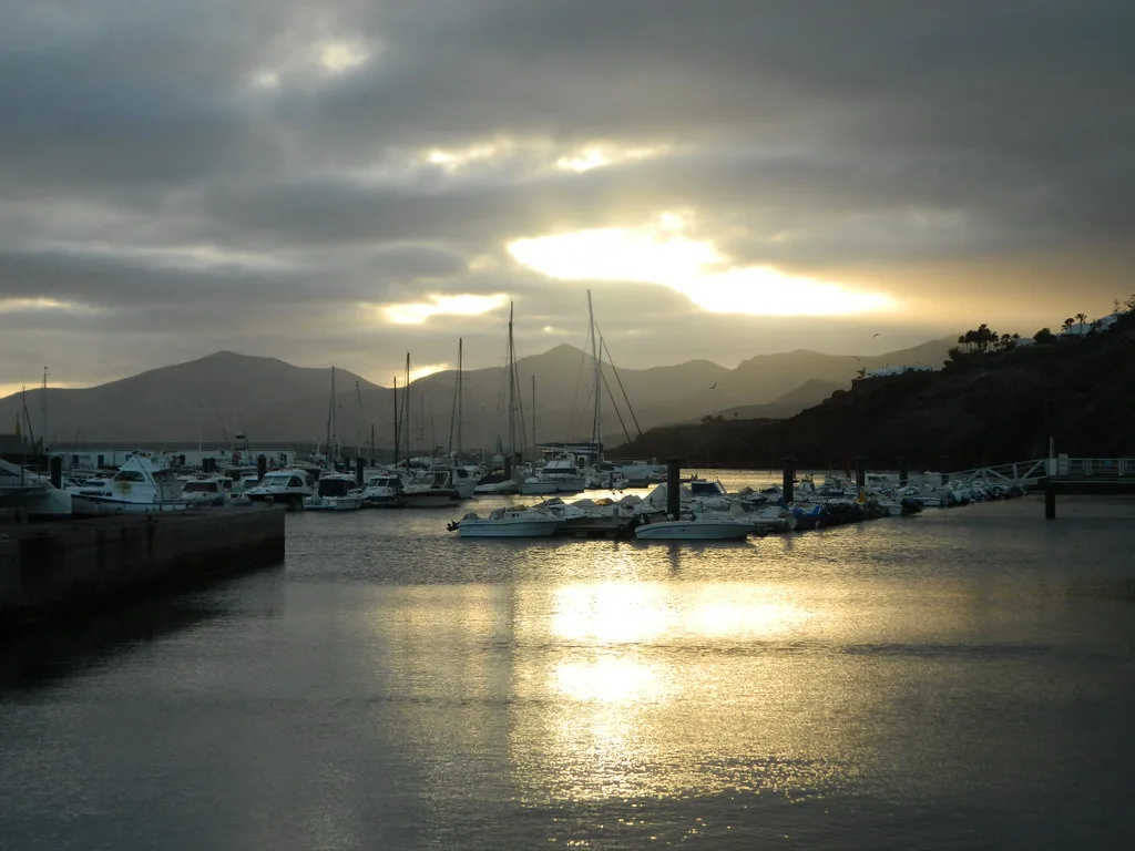 View of Lanzarote, Spain