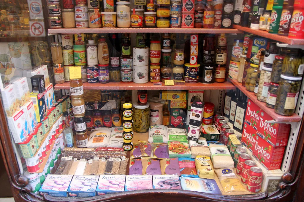 Girona - shop front