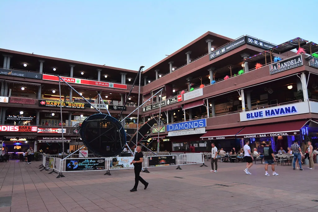 Yumbo Centrum, Playa del Ingles, Gran Canaria