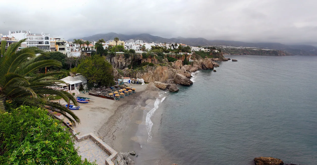 Street in Nerja, Spain