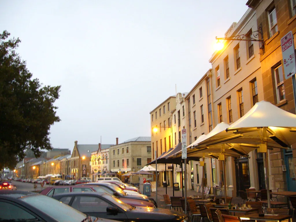 Hobart Tasmania near Salamanca