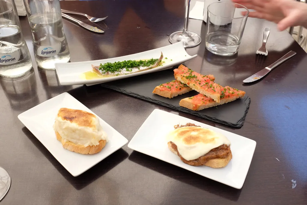Tapas at Tragatapas, Ronda